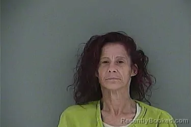Mugshot of Christine Dawn Carden booked in Anderson County, Tennessee on August 7, 2026