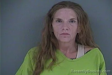 Mugshot of Angelina Delk Barnes booked in Anderson County, Tennessee on August 7, 2026