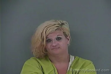 Mugshot of Crystal Michelle Stanifer booked in Anderson County, Tennessee on August 9, 2026