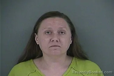 Mugshot of Amber Dai Nolan booked in Anderson County, Tennessee on August 12, 2026
