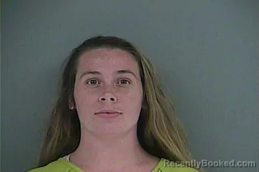 Mugshot of Tia Cheyenne Hanes booked in Anderson County, Tennessee on August 12, 2026