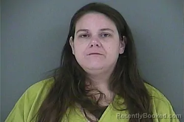 Mugshot of Ashley Lynne Justes booked in Anderson County, Tennessee on August 14, 2026