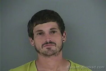 Mugshot of Cody Curtis Thompson booked in Anderson County, Tennessee on August 14, 2026