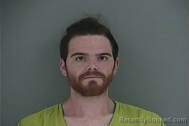 Mugshot of Tyler Lee Hensley booked in Anderson County, Tennessee on September 8, 2026