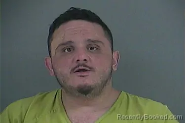 Mugshot of Phillip Dimitry Mendoza booked in Anderson County, Tennessee on October 1, 2026