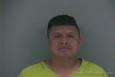 Mugshot of Diego Sebastian Mateo booked in Anderson County, Tennessee on October 4, 2026
