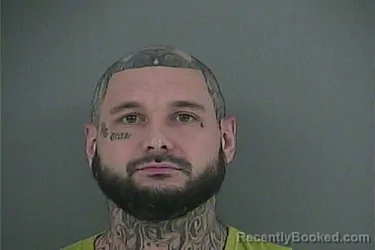 Mugshot of Joshua Lee Styles booked in Anderson County, Tennessee on October 9, 2026