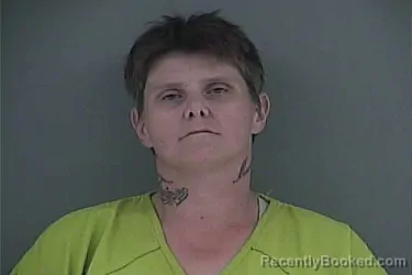 Mugshot of Lisa Marie Kelley booked in Anderson County, Tennessee on October 15, 2026
