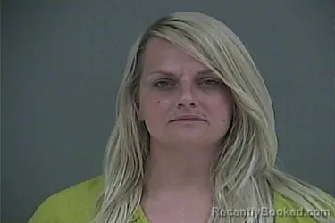 Mugshot of Laura Rena Carlier booked in Anderson County, Tennessee on October 21, 2026
