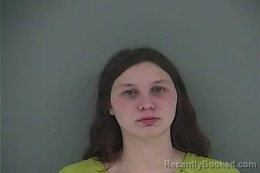 Mugshot of Brianna Lynn Blalock booked in Anderson County, Tennessee on October 23, 2026