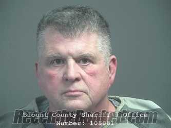 Booking photo from Blount County, Tennessee
