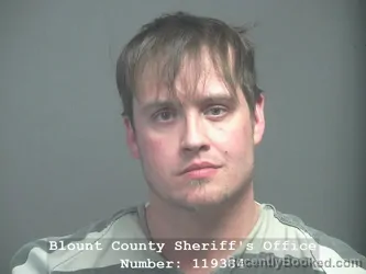 Booking photo from Blount County, Tennessee
