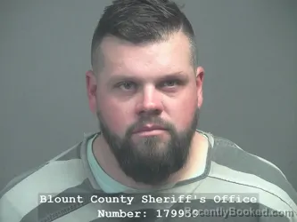 Booking photo from Blount County, Tennessee