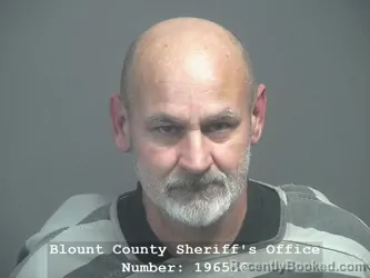 Booking photo from Blount County, Tennessee