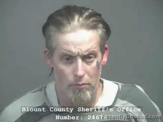 Booking photo from Blount County, Tennessee