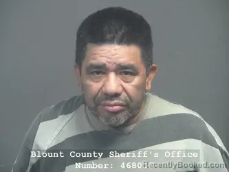 Mugshot of Jose Menchu-Perez booked in Blount County, Tennessee on September 15, 2026