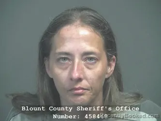 Mugshot of Sarah Perrin booked in Blount County, Tennessee on October 2, 2026