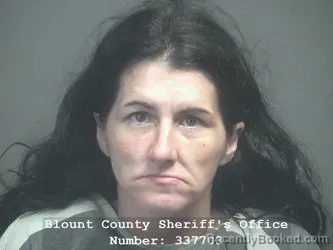 Mugshot of Samantha Holt booked in Blount County, Tennessee on October 2, 2026