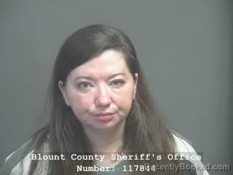 Mugshot of Victoria Chandler booked in Blount County, Tennessee on October 3, 2026