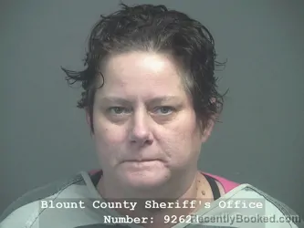 Mugshot of Sandra Lammert booked in Blount County, Tennessee on October 5, 2026