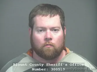Booking photo from Blount County, Tennessee