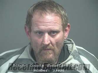 Booking photo from Blount County, Tennessee