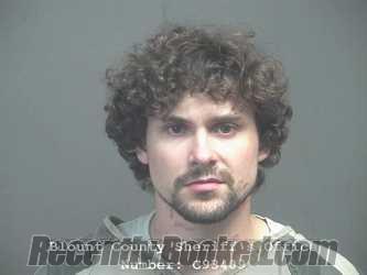 Booking photo from Blount County, Tennessee