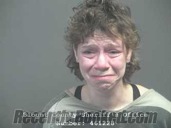 Booking photo from Blount County, Tennessee