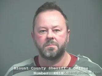 Booking photo from Blount County, Tennessee