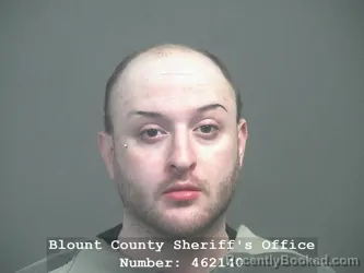 Booking photo from Blount County, Tennessee