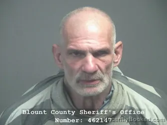 Booking photo from Blount County, Tennessee