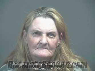 Booking photo from Blount County, Tennessee