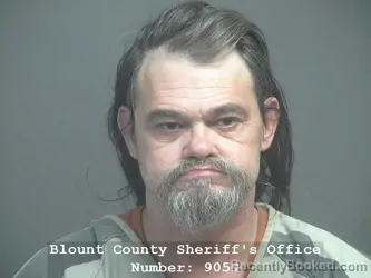Booking photo from Blount County, Tennessee