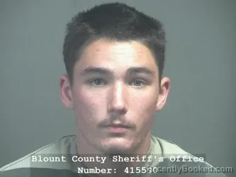 Mugshot of COLLIN O'NIEL AKELEWICZ booked in Blount County, Tennessee on June 10, 2026