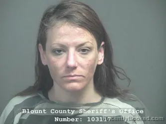 Mugshot of CHRISTINA RENEE ACUFF booked in Blount County, Tennessee on March 27, 2026