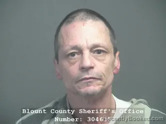 Mugshot of JOHN LUTHER AUSTIN booked in Blount County, Tennessee on April 2, 2026