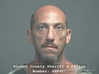 Mugshot of Matthew Robert Arwood booked in Blount County, Tennessee on July 23, 2026