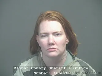 Mugshot of ASHLEY LASHA BOND booked in Blount County, Tennessee on May 27, 2026