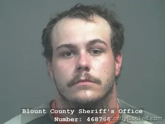 Mugshot of Cameron Skylar Beeler booked in Blount County, Tennessee on July 19, 2026