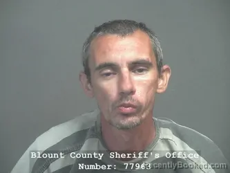 Mugshot of DARREN ALLEN BEATY booked in Blount County, Tennessee on April 10, 2026