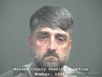 Mugshot of ERIC LEE BURNS booked in Blount County, Tennessee on March 22, 2026