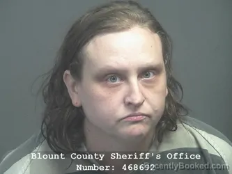 Mugshot of Kesha Euleen Brummet booked in Blount County, Tennessee on July 16, 2026