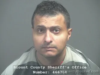 Mugshot of MAIKEL ELIA BOTROS booked in Blount County, Tennessee on May 31, 2026