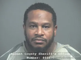 Mugshot of ORENTHIAL DEJON BAILEY booked in Blount County, Tennessee on May 28, 2026