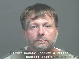 Mugshot of Randall Dale Brown booked in Blount County, Tennessee on July 20, 2026