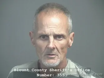 Mugshot of VINCE ESTES BUCHANAN booked in Blount County, Tennessee on April 10, 2026