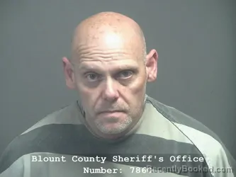 Booking photo from Blount County, Tennessee