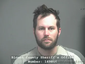 Mugshot of AUGUST DEAN COLE booked in Blount County, Tennessee on March 31, 2026