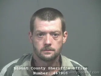 Mugshot of Charles Alan Cofer booked in Blount County, Tennessee on July 21, 2026