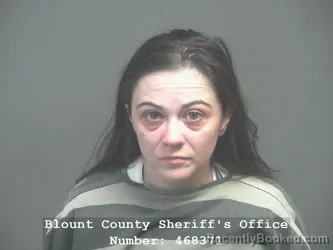 Mugshot of Cierra Elizabeth Cason booked in Blount County, Tennessee on July 9, 2026